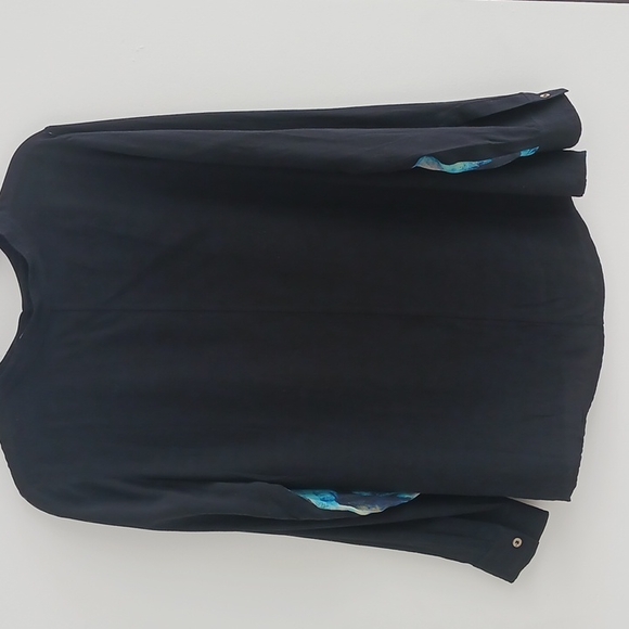 Bababakul Long-Sleeve Multicolor Blouse - Picture 3 of 9